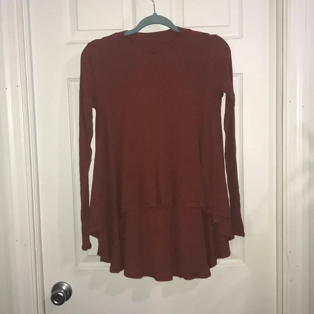 Lululemon Dare to Drape Long Sleeve Rustic Clay - Picture 5 of 12